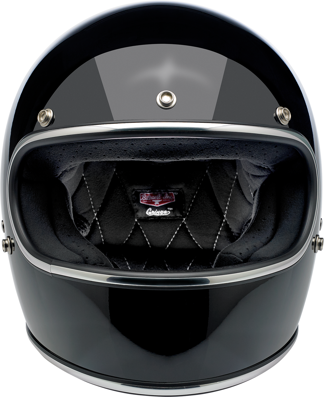 BILTWELL Gringo Helmet - Gloss Black - XS 1002-101-101