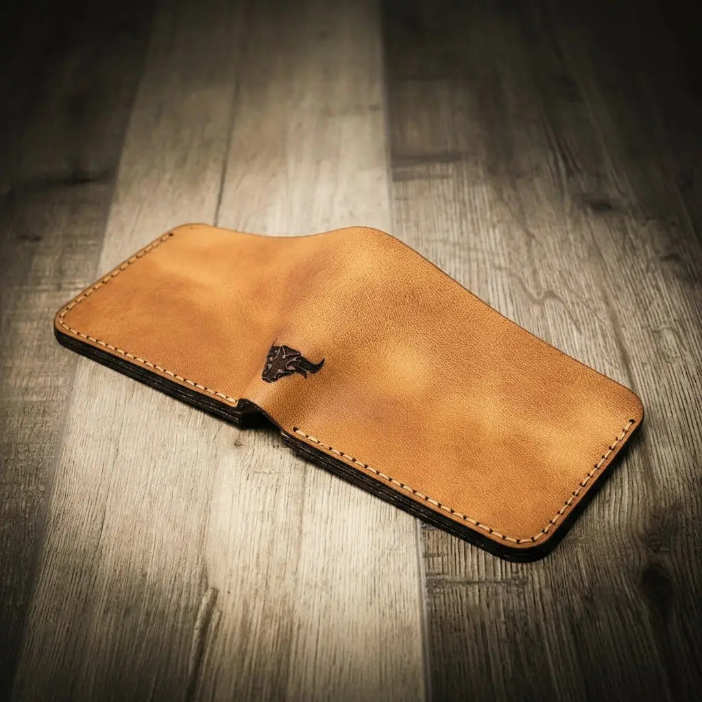 Rio Grande Bifold Wallet - Full Grain Leather | Handmade in Texas