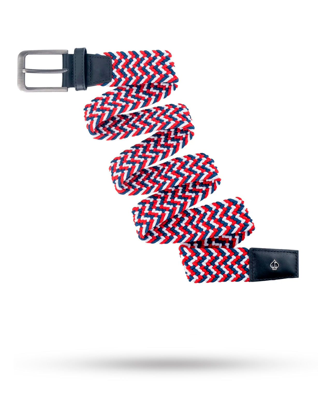 Pins Belt - Red White & Blue