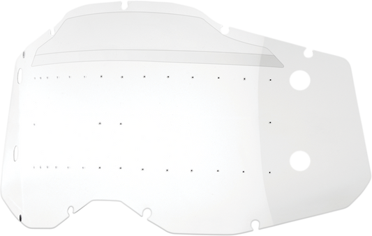 100% Accuri 2/Racecraft 2/Strata 2 Forecast Lens - With Bumps - Clear 59100-00001