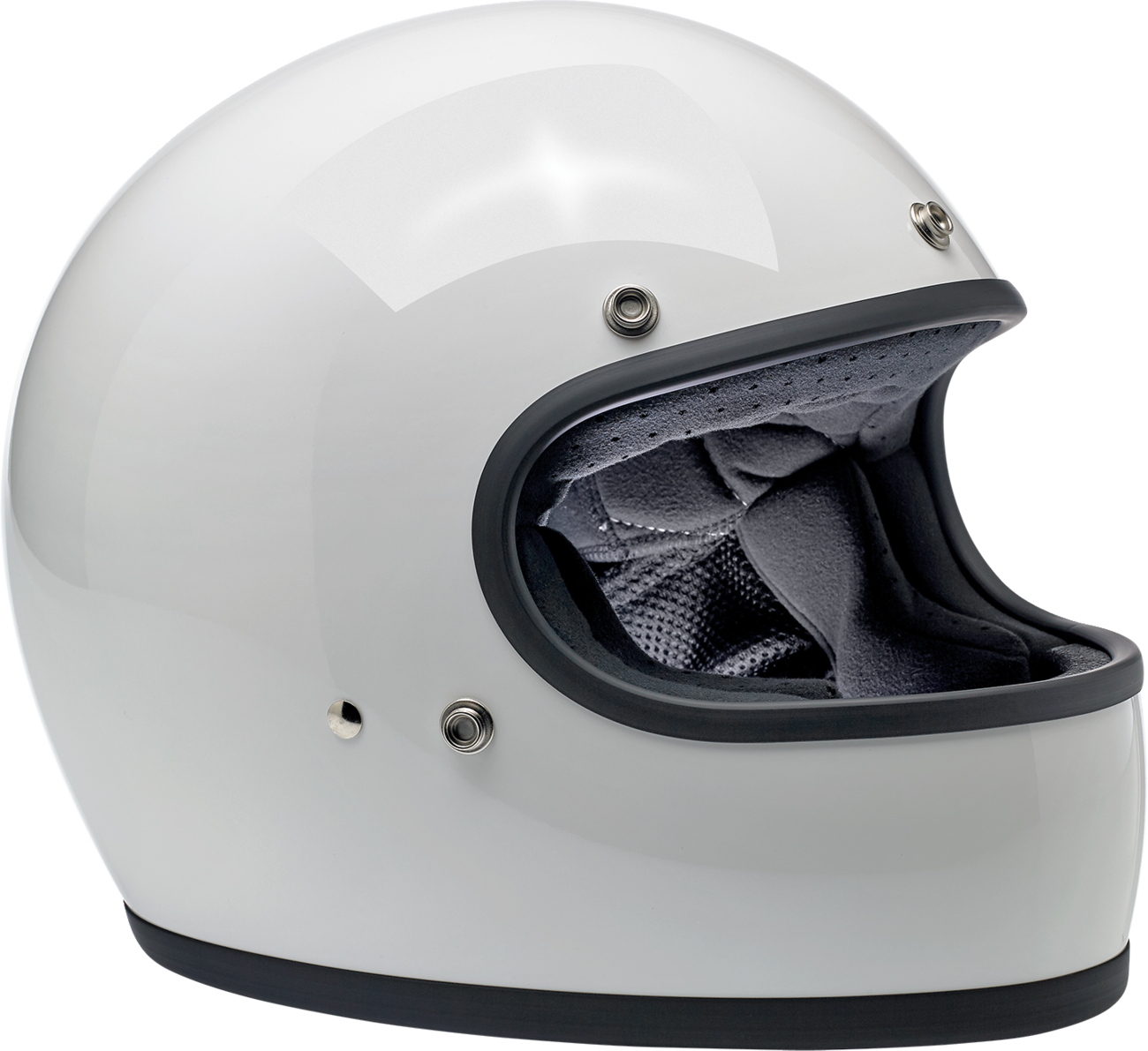 BILTWELL Gringo Helmet - Gloss White - XL 1002-517-105