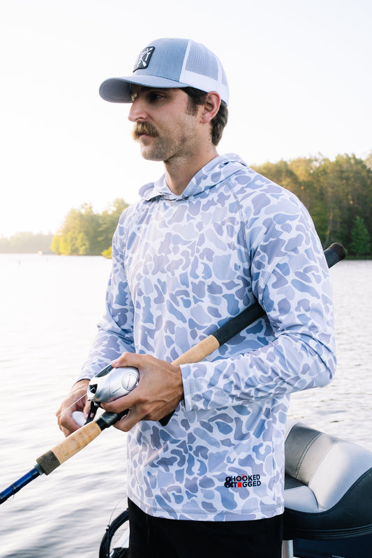 Men's Old School Camo Performance Hoodies