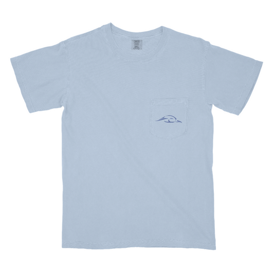 Stars and Stripes Tee - Light Blue