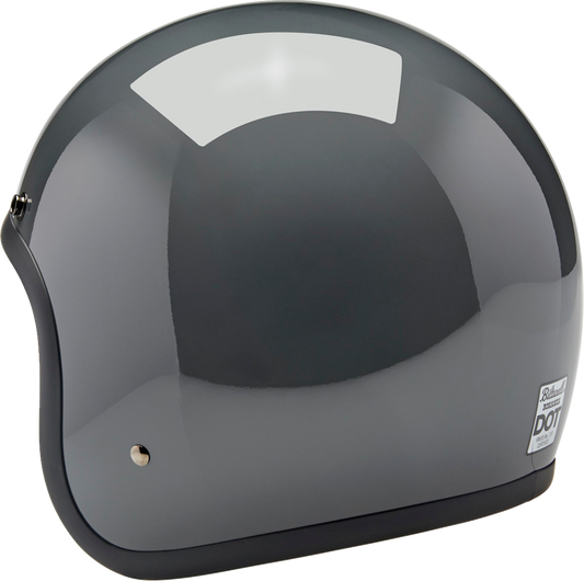 BILTWELL Bonanza Helmet - Gloss Storm Gray - XS 1001-165-201