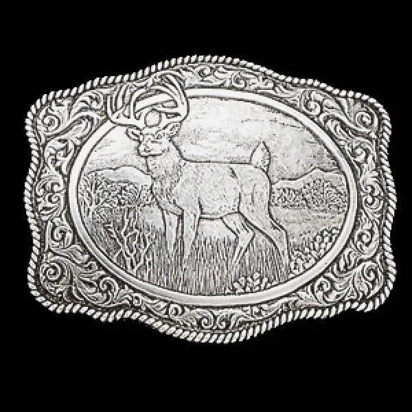Crumrine Deer Hunter - Belt Buckle