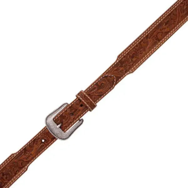 3D Tooled (Brown - 7163) - Mens Belt- 30 - Closeout