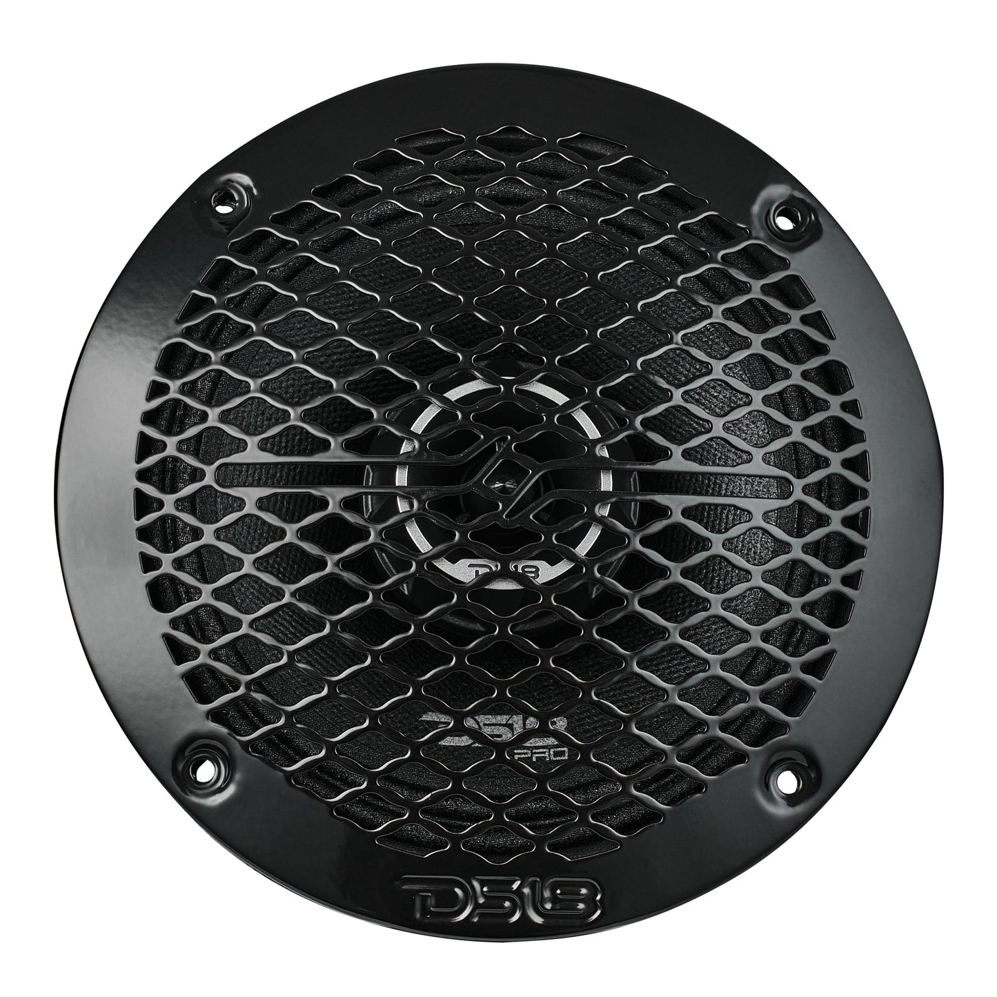 PRO-ZT 6.5" Coaxial Mid-Range Loudspeaker with Water Resistant Cone Built-in Bullet Tweeter and Grill | 225W RMS 4-Ohm