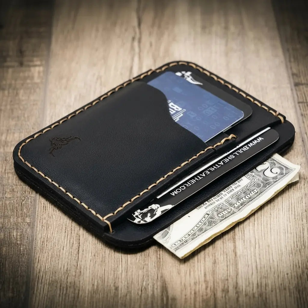 Mansfield Minimalist Wallet - Black