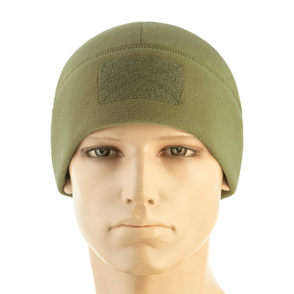 M-Tac Fleece Tactical Watch Cap Beanie With Patch Panel (270 g/m2)