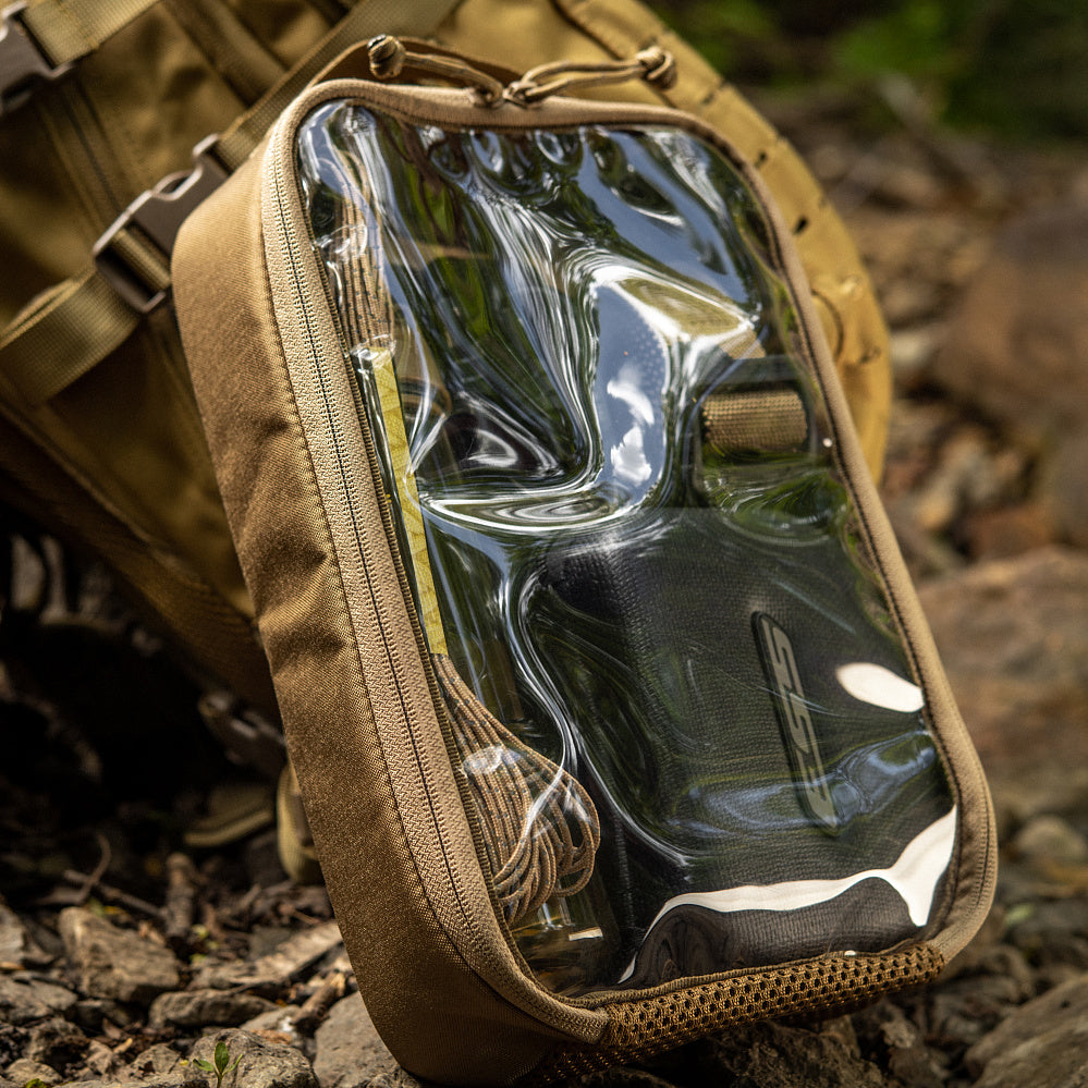 M-Tac Utility Organizer Transparent Elite (Large) (11.8" x 7.5")