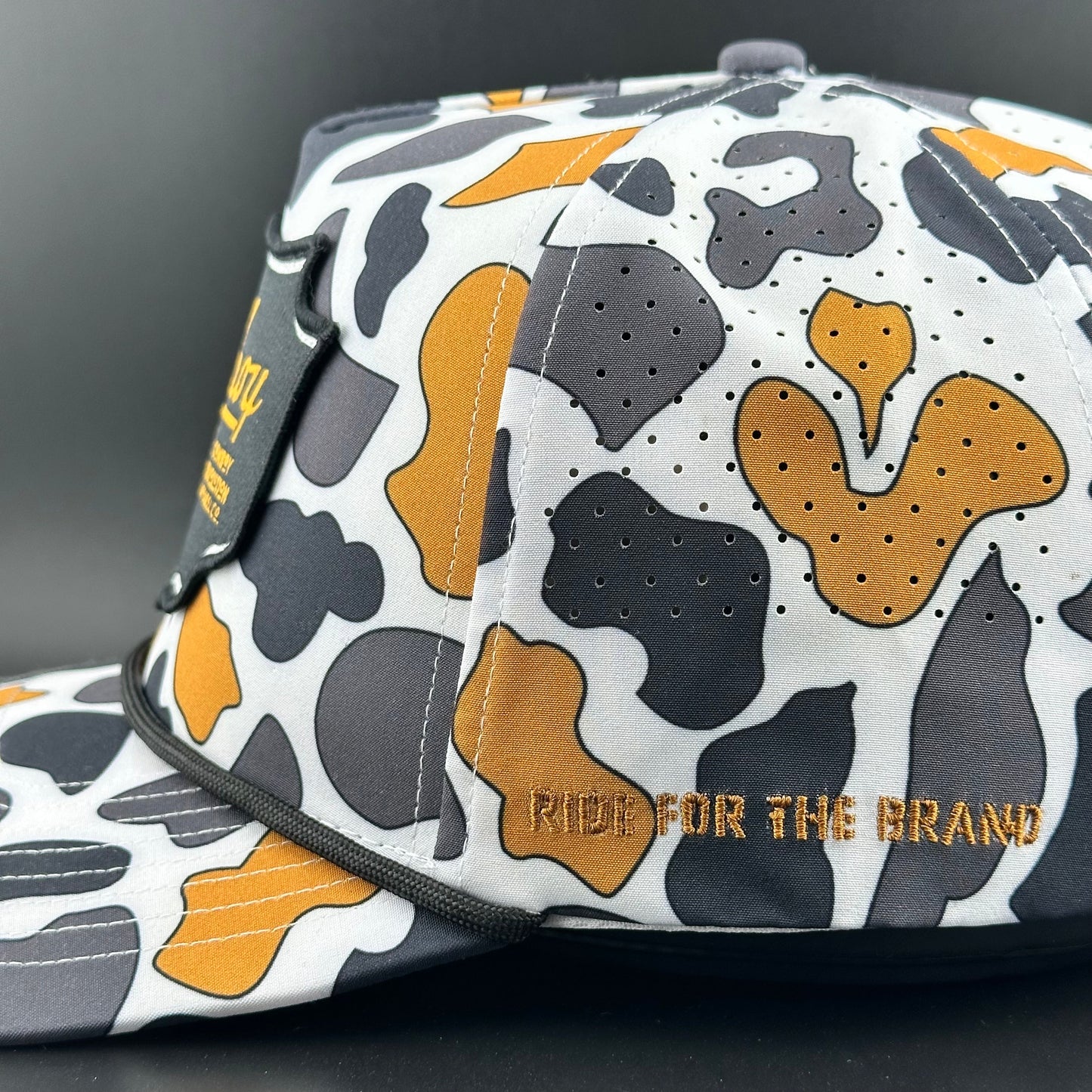 NOLA White “Cowboy Hat” - Performance Patch Rope Hat