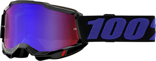 100% Accuri 2 Goggles - Moore - Red/Blue Mirror 50014-00009