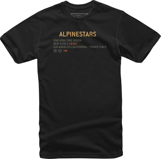 ALPINESTARS Quest T-Shirt - Black - Large 1212-7200210-L
