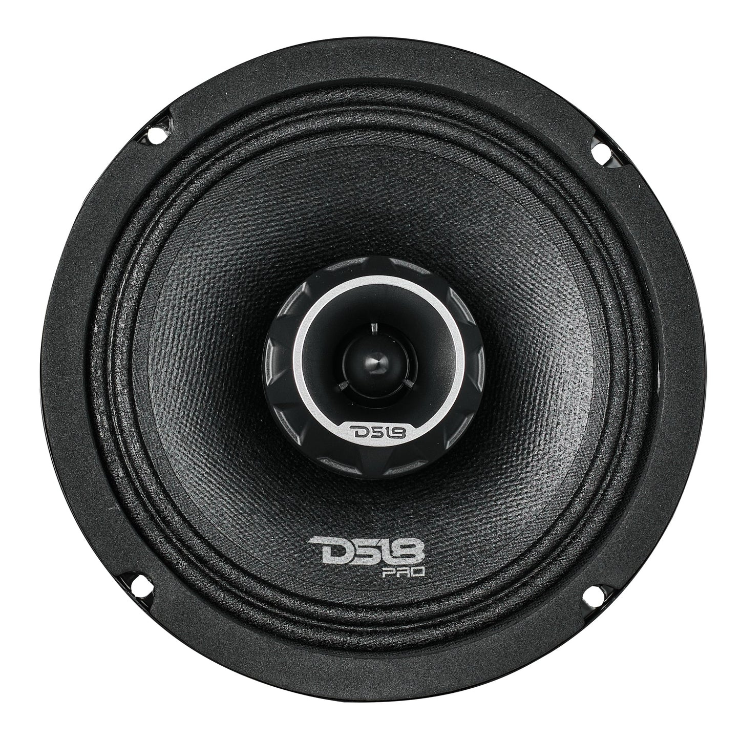PRO-ZT 6.5" Coaxial Mid-Range Loudspeaker with Water Resistant Cone Built-in Bullet Tweeter and Grill | 225W RMS 4-Ohm