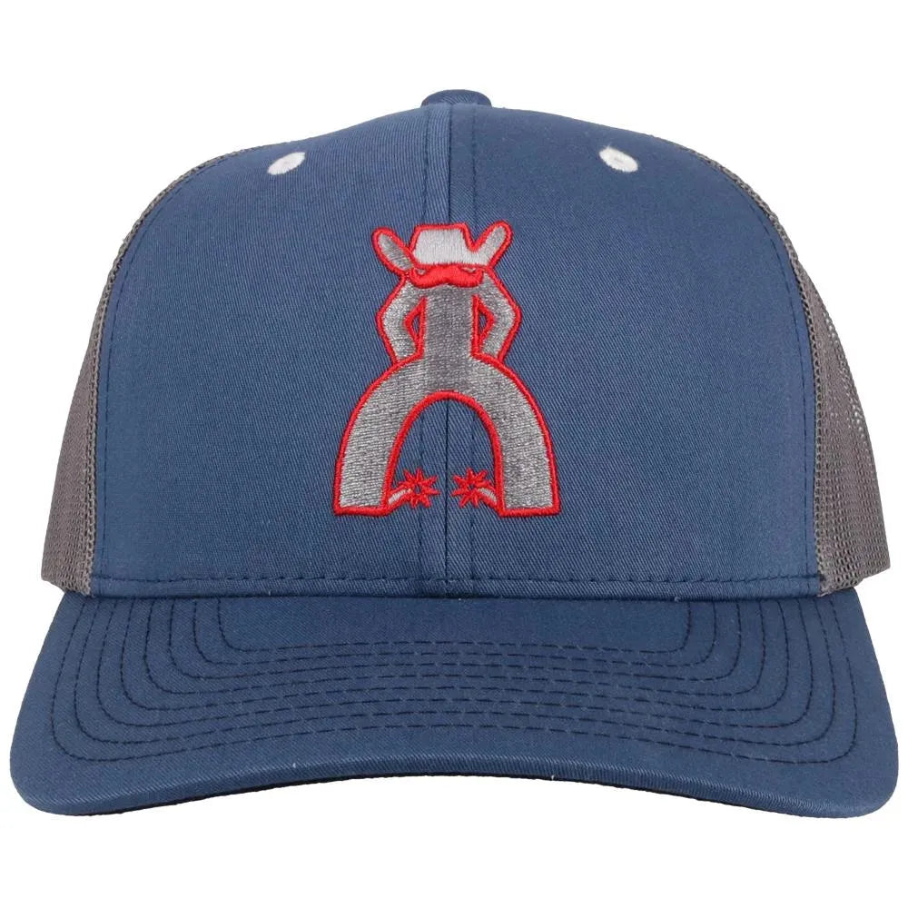 HOOey Punchy (Blue/Grey) - Trucker Cap