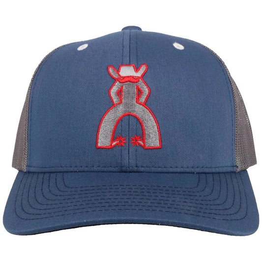 HOOey Punchy (Blue/Grey) - Trucker Cap