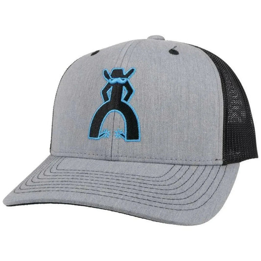 HOOey Punchy (Grey/Black) - Trucker Cap