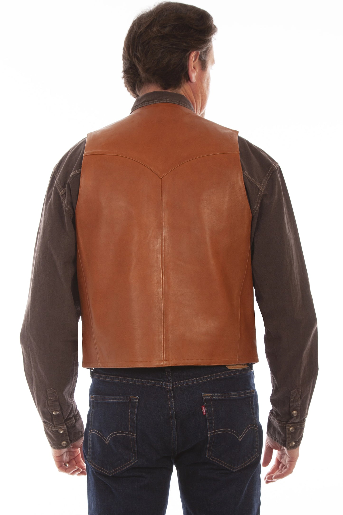 Scully Outrider (503 Leather) – Men's Vest