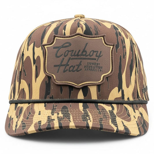 Atakapa Camo - Swampland Patch “Cowboy Hat”