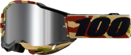 100% Accuri 2 Goggles - Mission - Silver Flash Mirror 50014-00021
