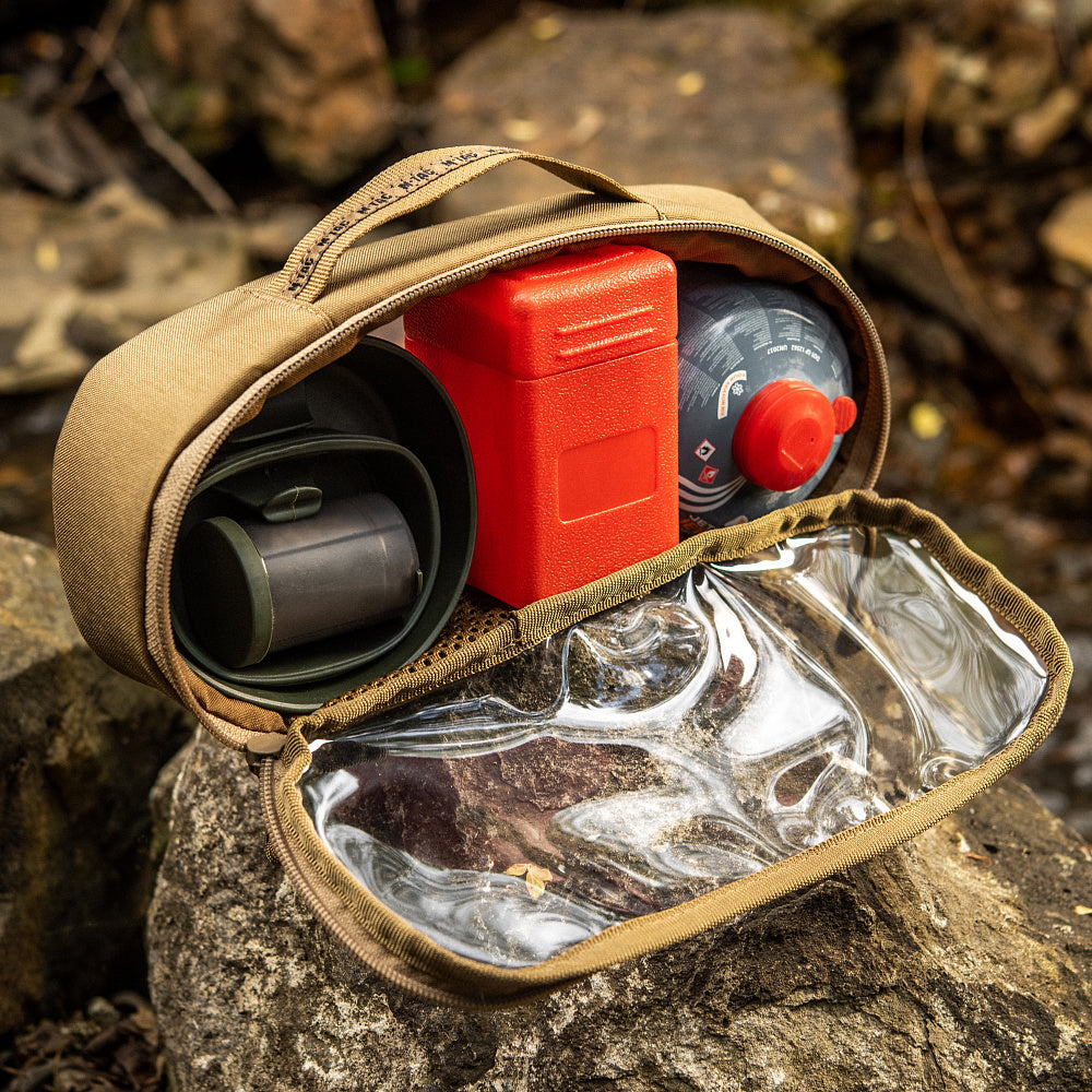 M-Tac Utility Organizer Transparent Elite (Medium) (10.2" x 4.3")