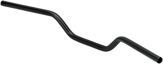 BILTWELL Handlebar - Tracker - Smooth - 7/8" - Black 6109-2012