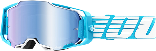 100% Armega Goggles - Oversized Sky - Blue Mirror 50005-00010