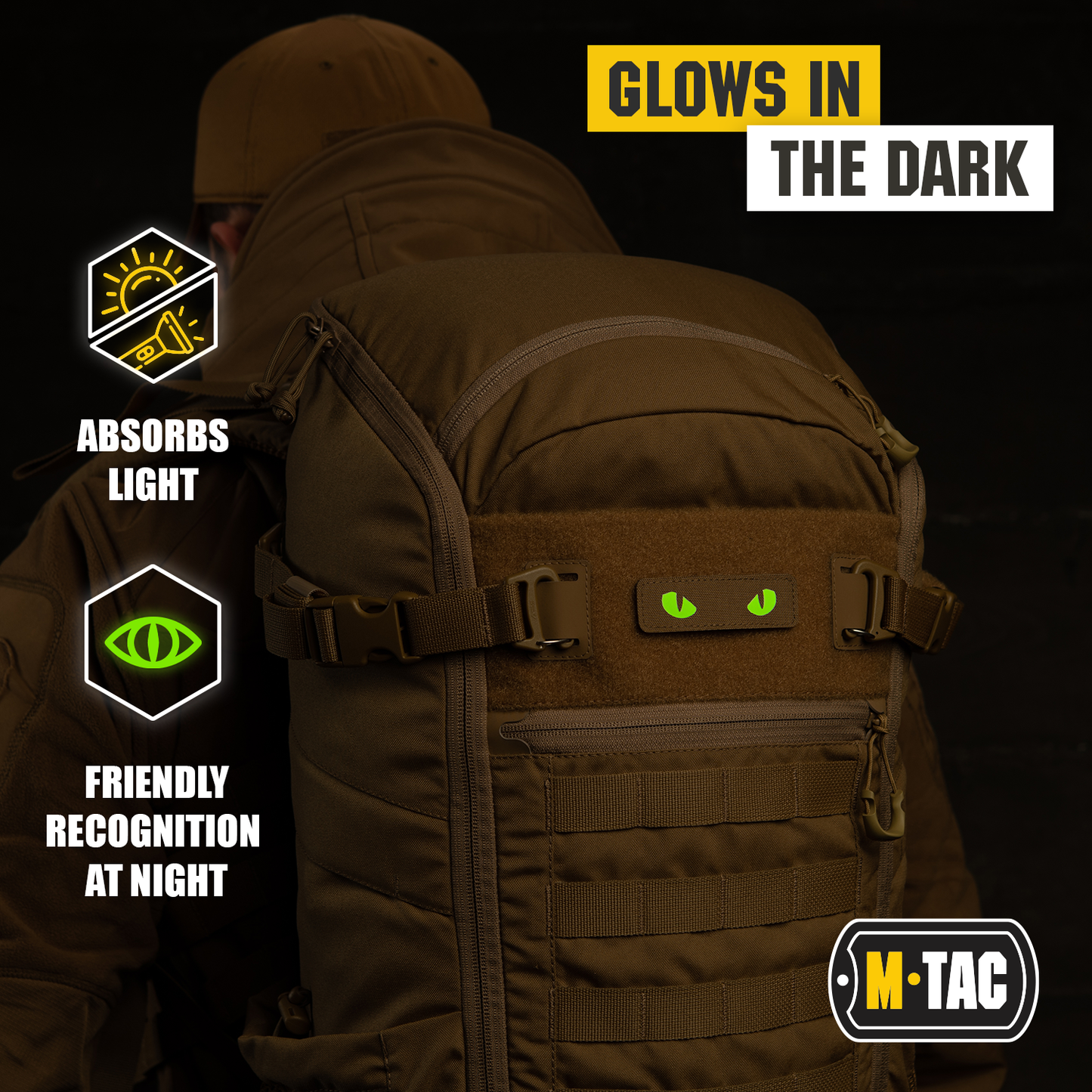 M-Tac Patch Cat Eyes Laser Cut