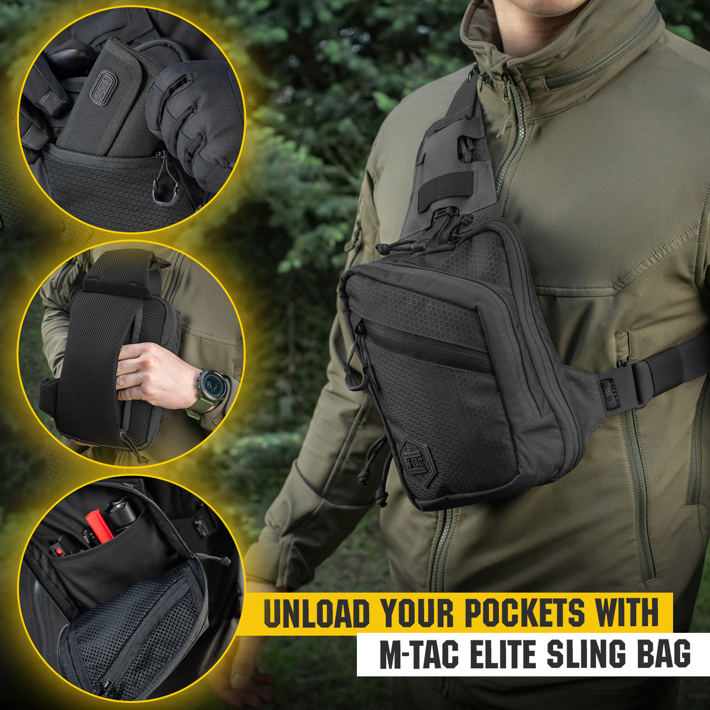 M-Tac Sling Pistol Bag Elite