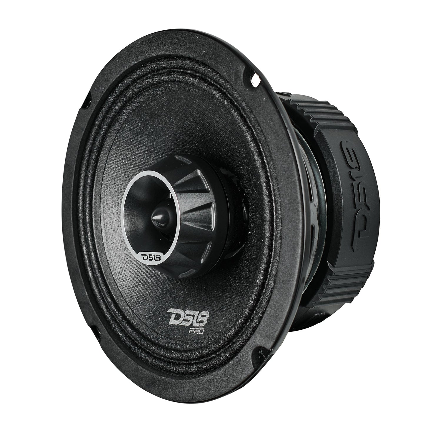 PRO-ZT 6.5" Coaxial Mid-Range Loudspeaker with Water Resistant Cone Built-in Bullet Tweeter and Grill | 225W RMS 4-Ohm