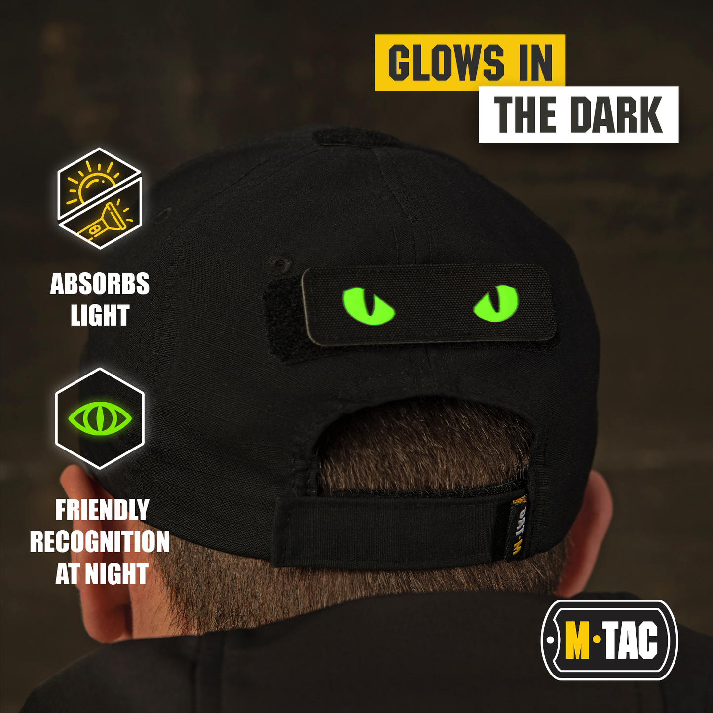 M-Tac Patch Cat Eyes Laser Cut