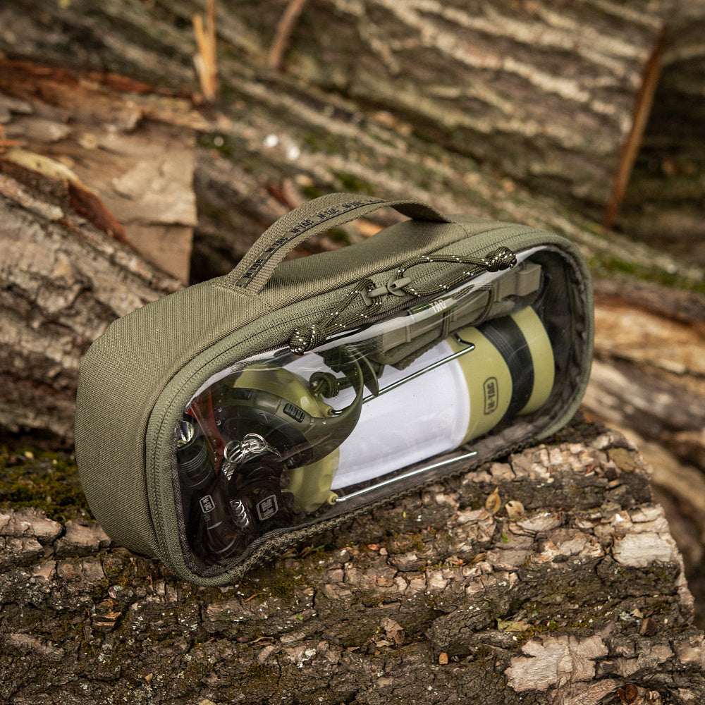 M-Tac Utility Organizer Transparent Elite (Medium) (10.2" x 4.3")