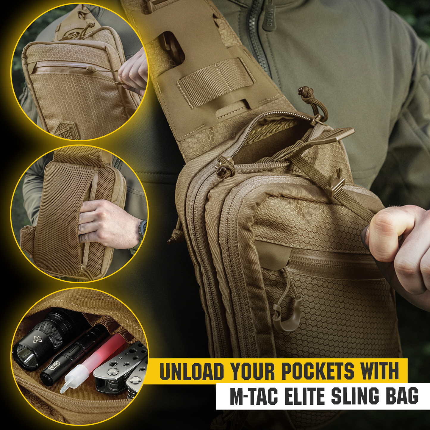 M-Tac Sling Pistol Bag Elite