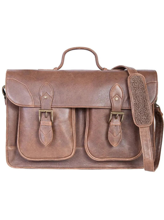 Scully Wayfarer's Venture - Leather Briefcase