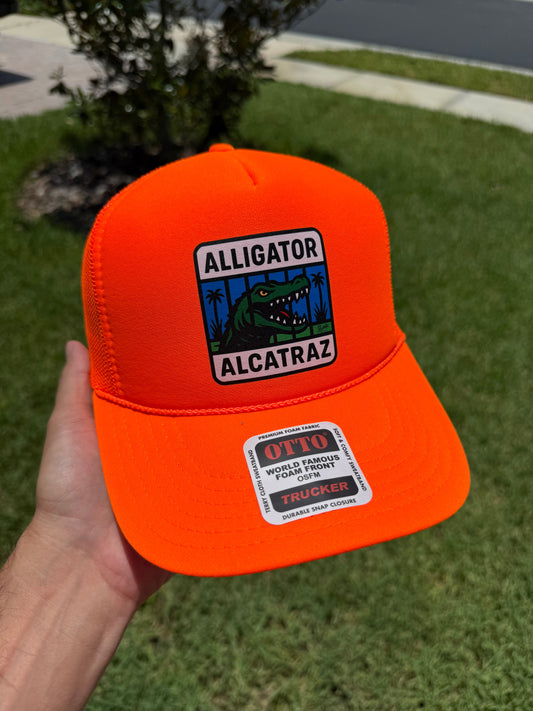 Alligator Alcatraz Trucker Hat