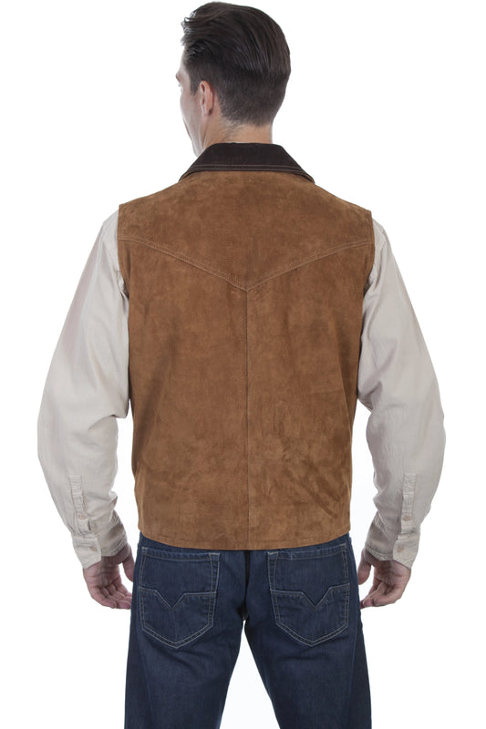 Scully Dusty Ridge (621 Calf Suede) – Men's Vest
