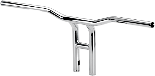 BILTWELL Handlebar - Tyson XL - Pullback - 12" - TBW - Chrome 6262-1055
