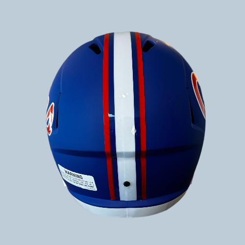 Florida Gators Full Size Speed Replica Football Helmet Matte Blue - NCAA