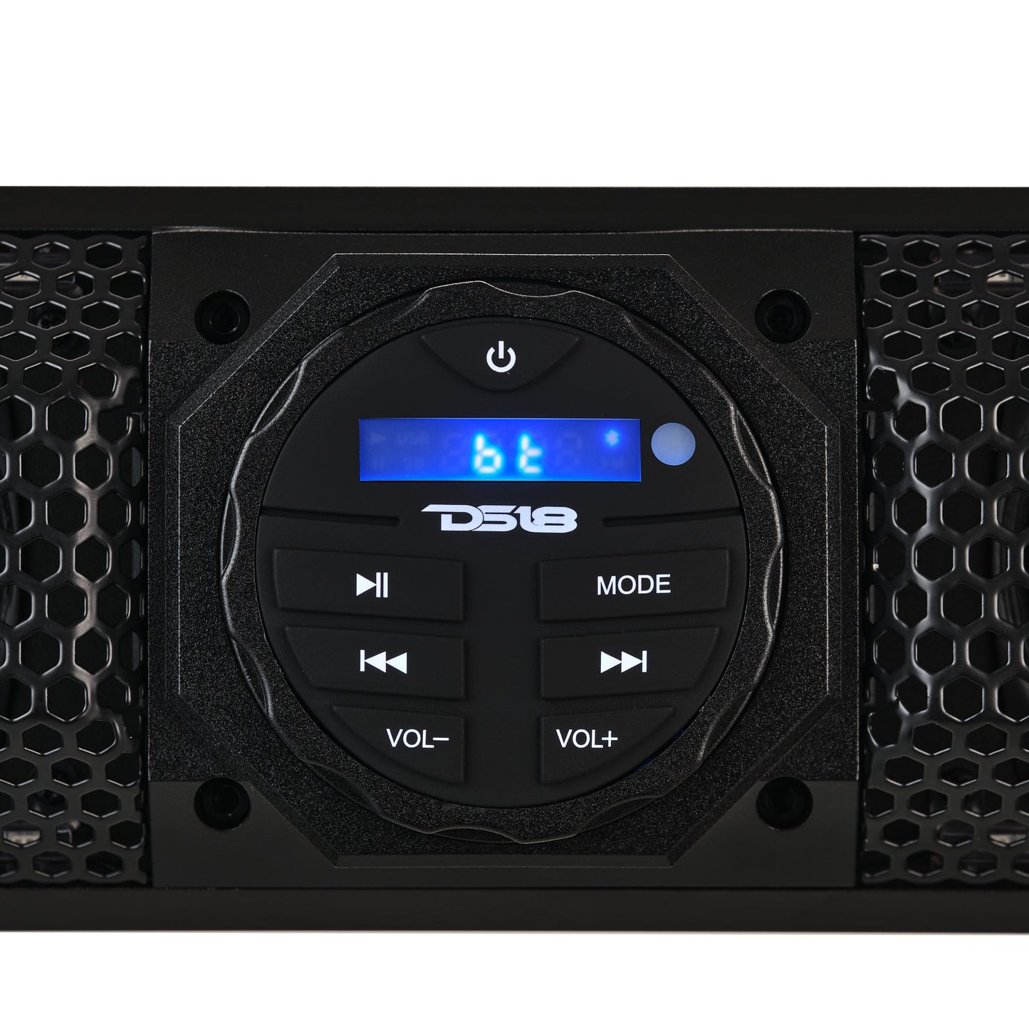 37" Marine Amplified Soundbar with Bluetooth USB & RGB Lighting 10 Speakers 1200 Watts