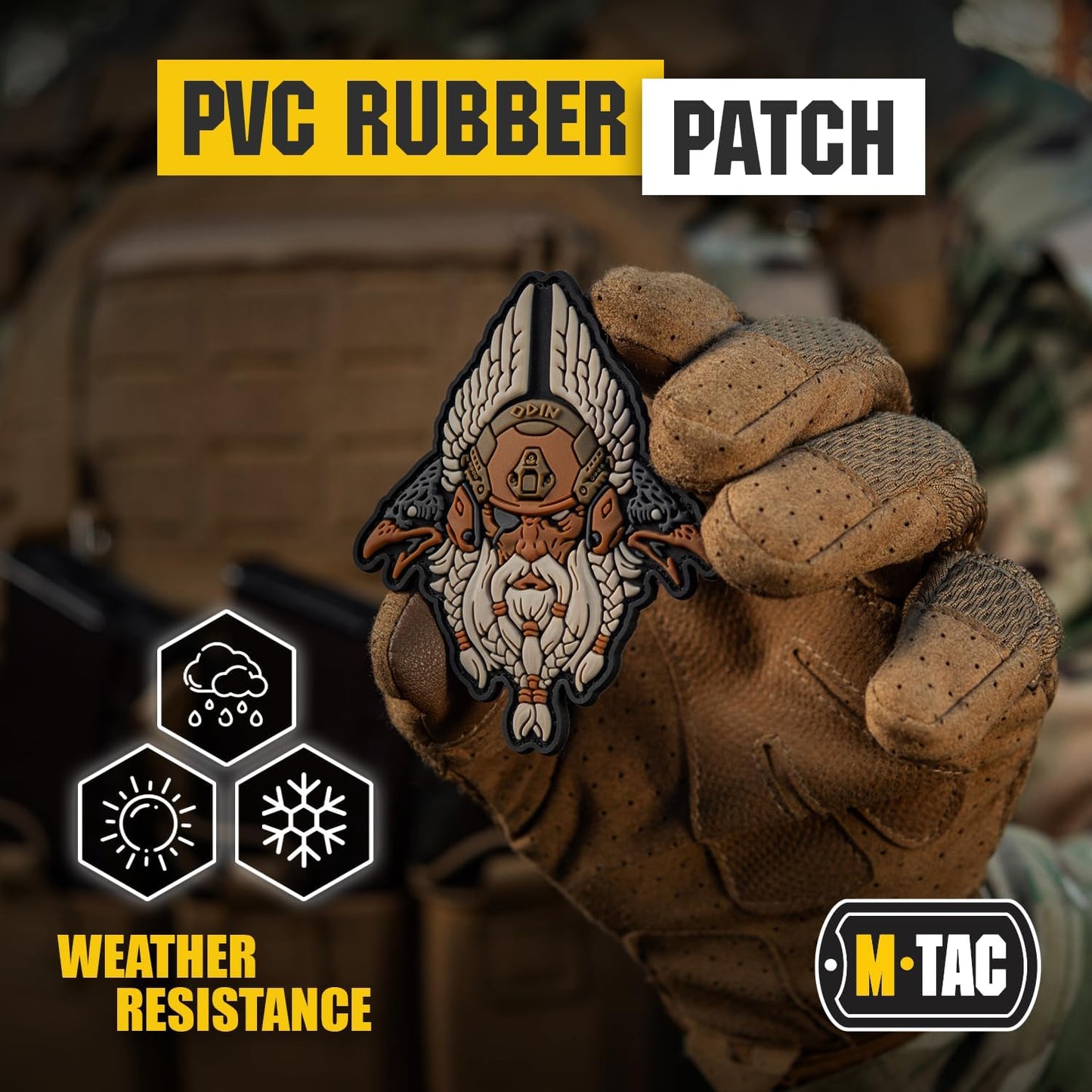 M-Tac Morale Patch Viking Invasion PVC