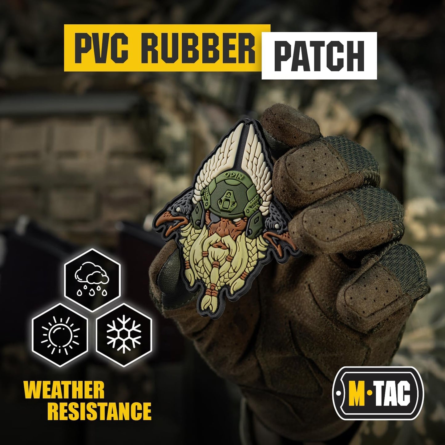 M-Tac Morale Patch Viking Invasion PVC