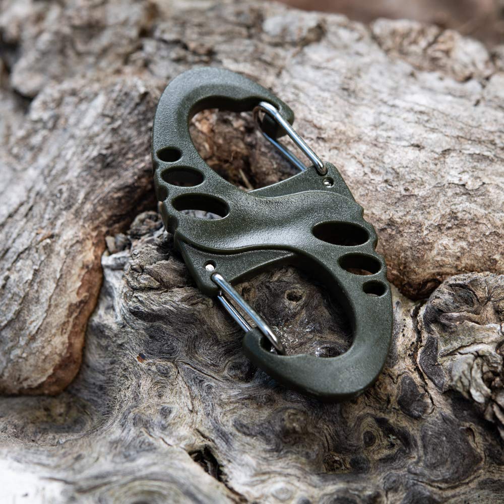 M-Tac Plastic S-Binner Carabiners - (Set of 5)