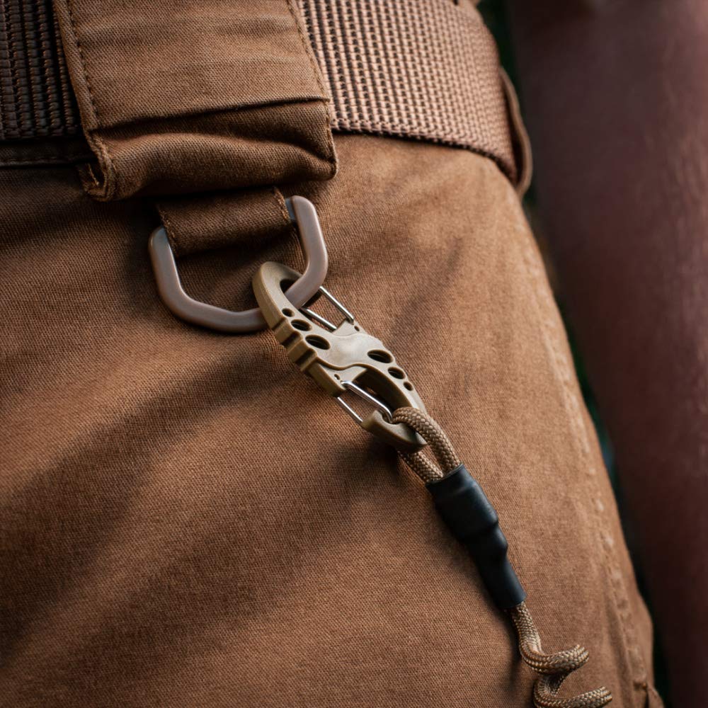 M-Tac Plastic S-Binner Carabiners - (Set of 5)