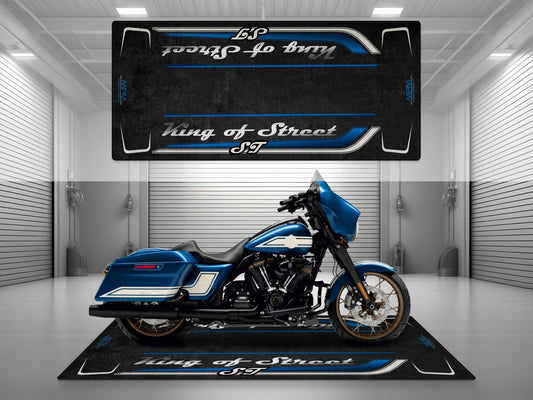 MPM Motorcycle Mat for Cruiser Motorcycle "King of Street ST" - MM7348