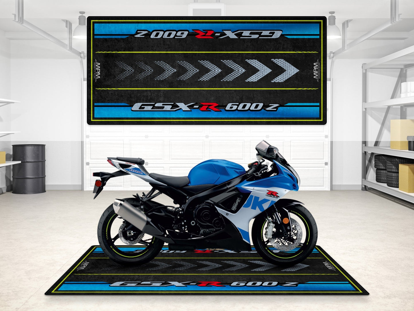 MPM Motorcycle Mat for Suzuki GSX-R600Z - MM7359