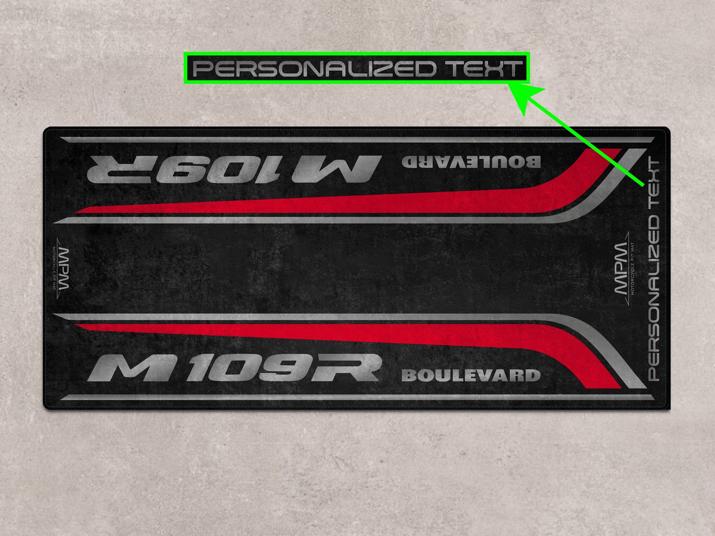 MPM Motorcycle Mat for Suzuki Boulevard M109R - MM7366