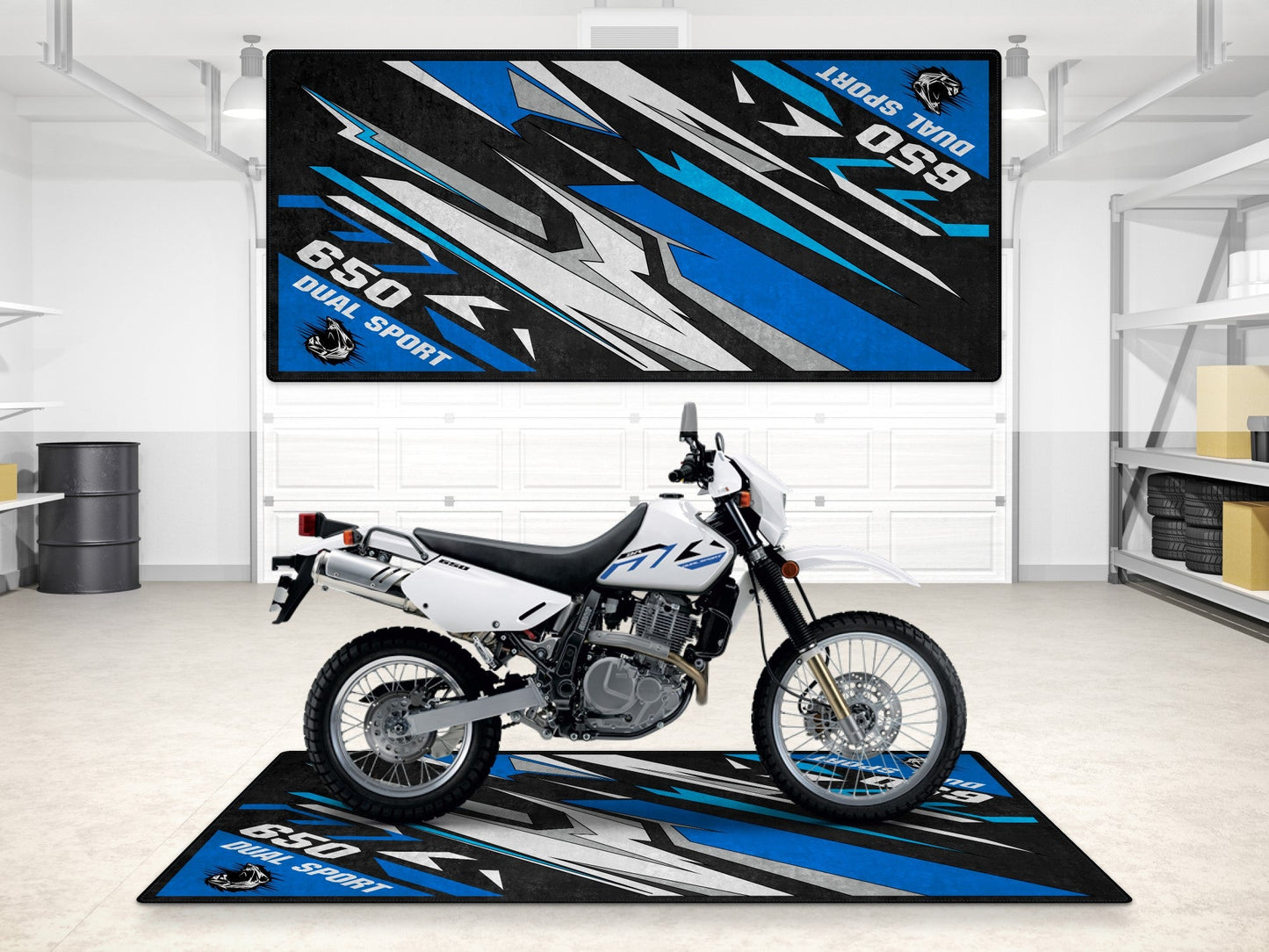 MPM Motorcycle Mat for Suzuki DR650S - MM7381