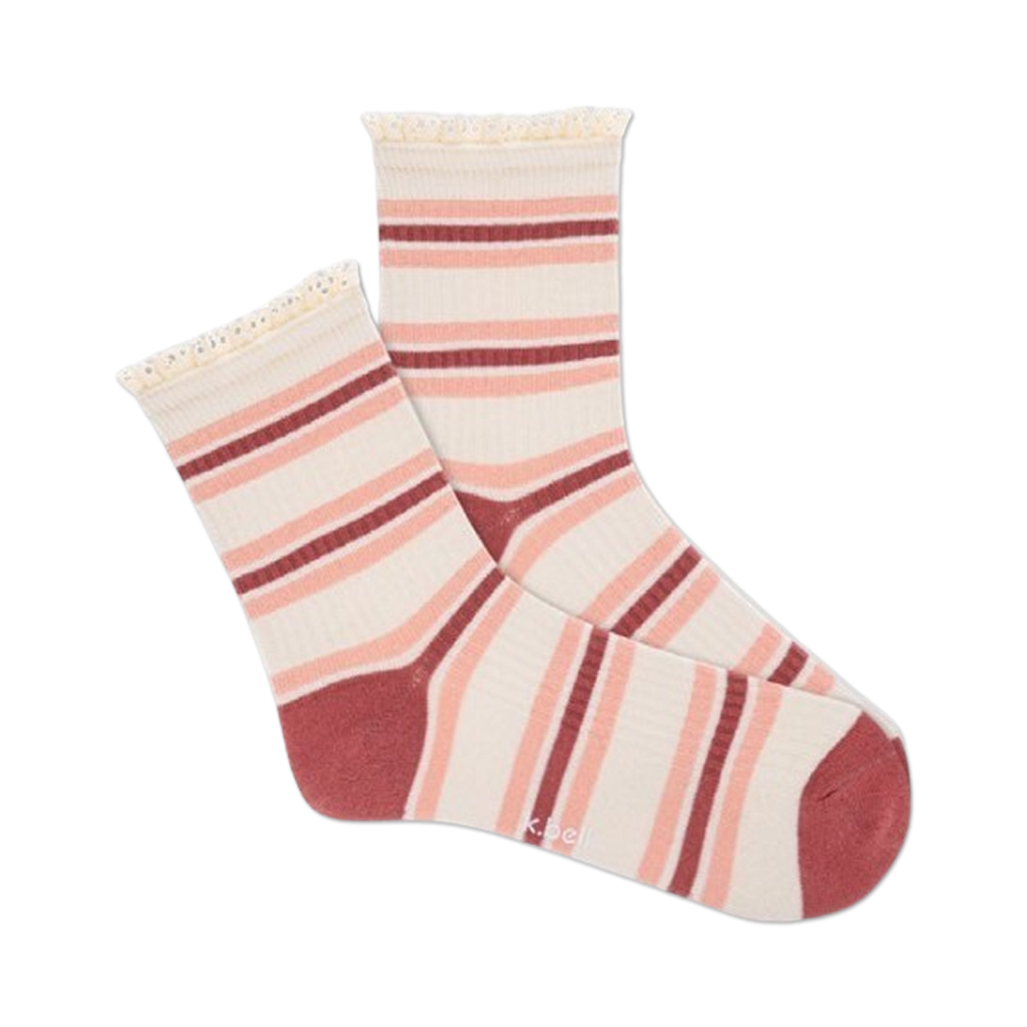 Crochet Lace Ribbed Quarter