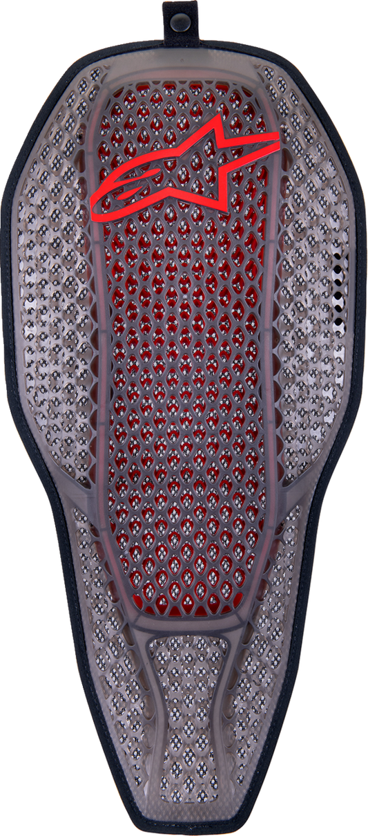 ALPINESTARS Nucleon Flex Proi Full Back Protection Insert - Transparent Smoke/Red - Medium 6526323-003-M
