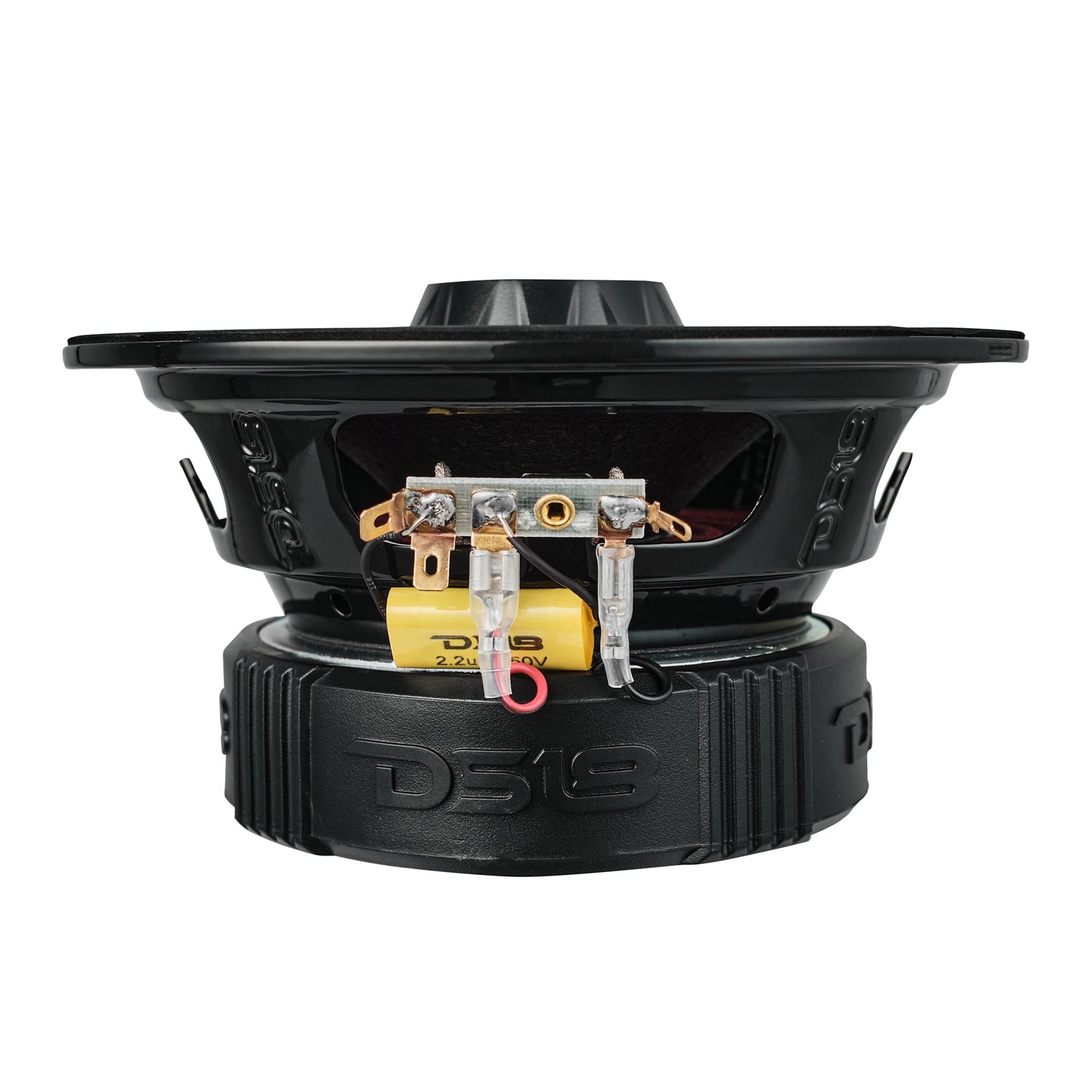 PRO-ZT 6.5" Coaxial Mid-Range Loudspeaker with Water Resistant Cone Built-in Bullet Tweeter and Grill | 225W RMS 4-Ohm